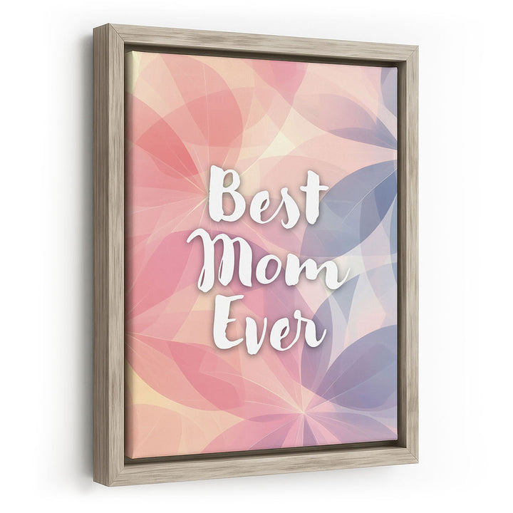 Geschenk Muttertag Wandbild