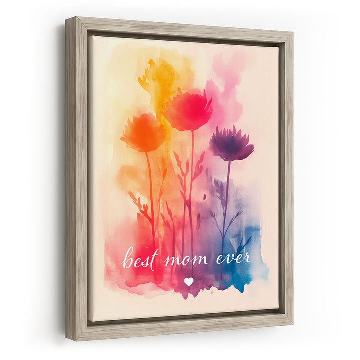 Geschenk Muttertag Wandbild