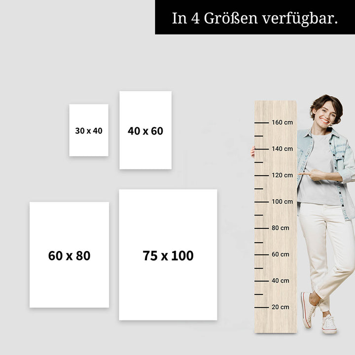 Leinwandbild: Tierporträt Tiger "Raja" in Schwarz-Weiß