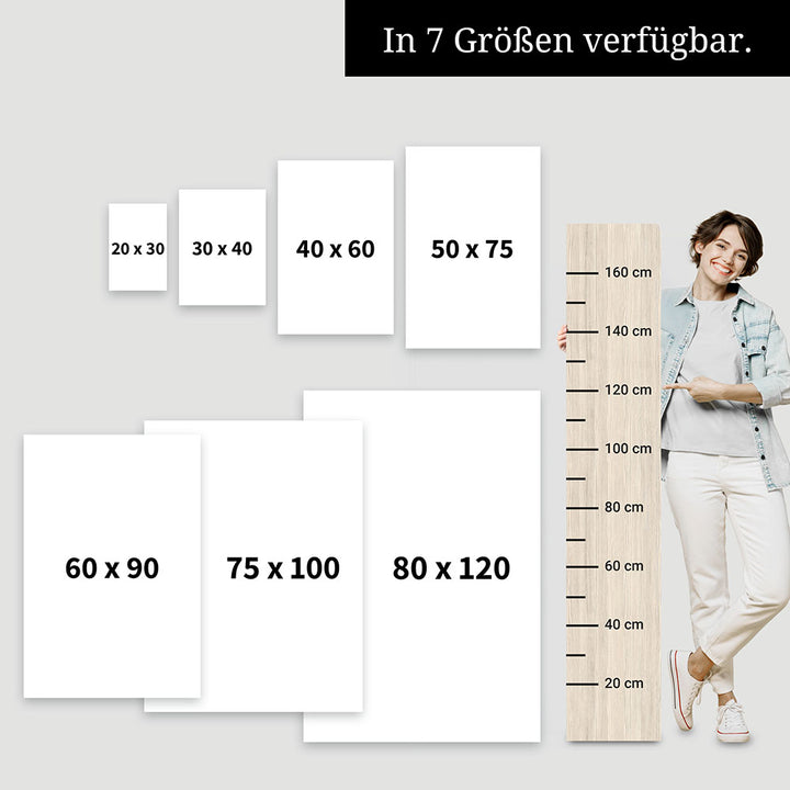 Wandbild auf Leinwand als ideales Geschenk