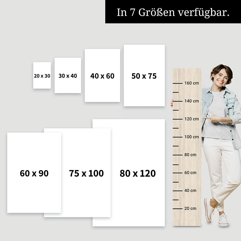 Wandbild auf Leinwand als ideales Geschenk