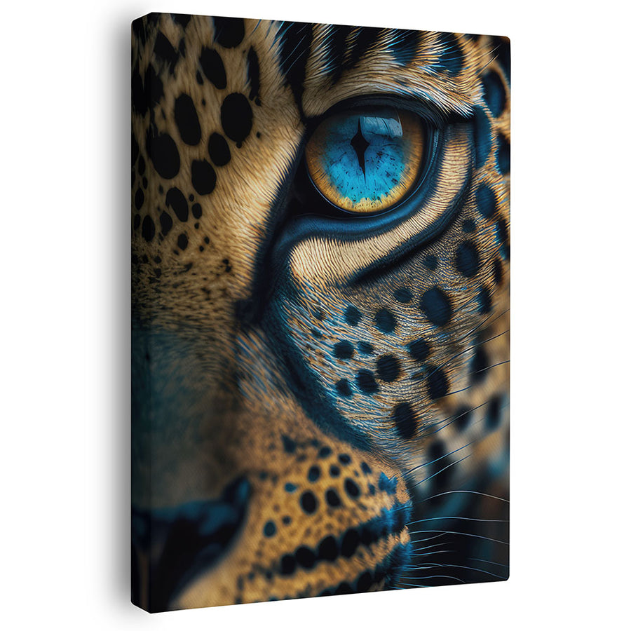 Tierbild Leinwand Leopard Wandbild