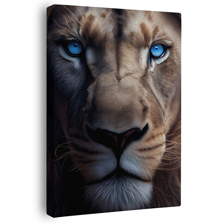 Tierbild Leinwand Löwe Wandbild