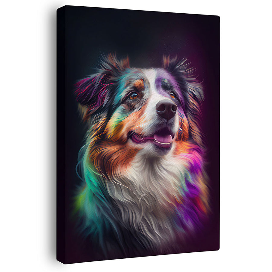 Wandbild Hund Australian Shepherd