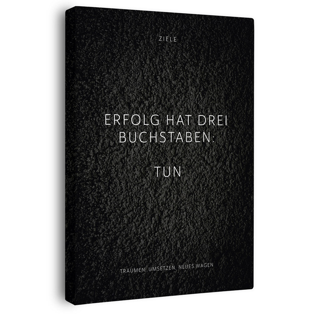 Wandbild Spruch