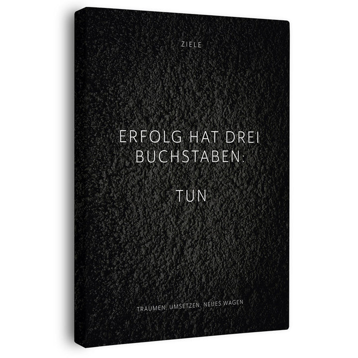 Wandbild Spruch