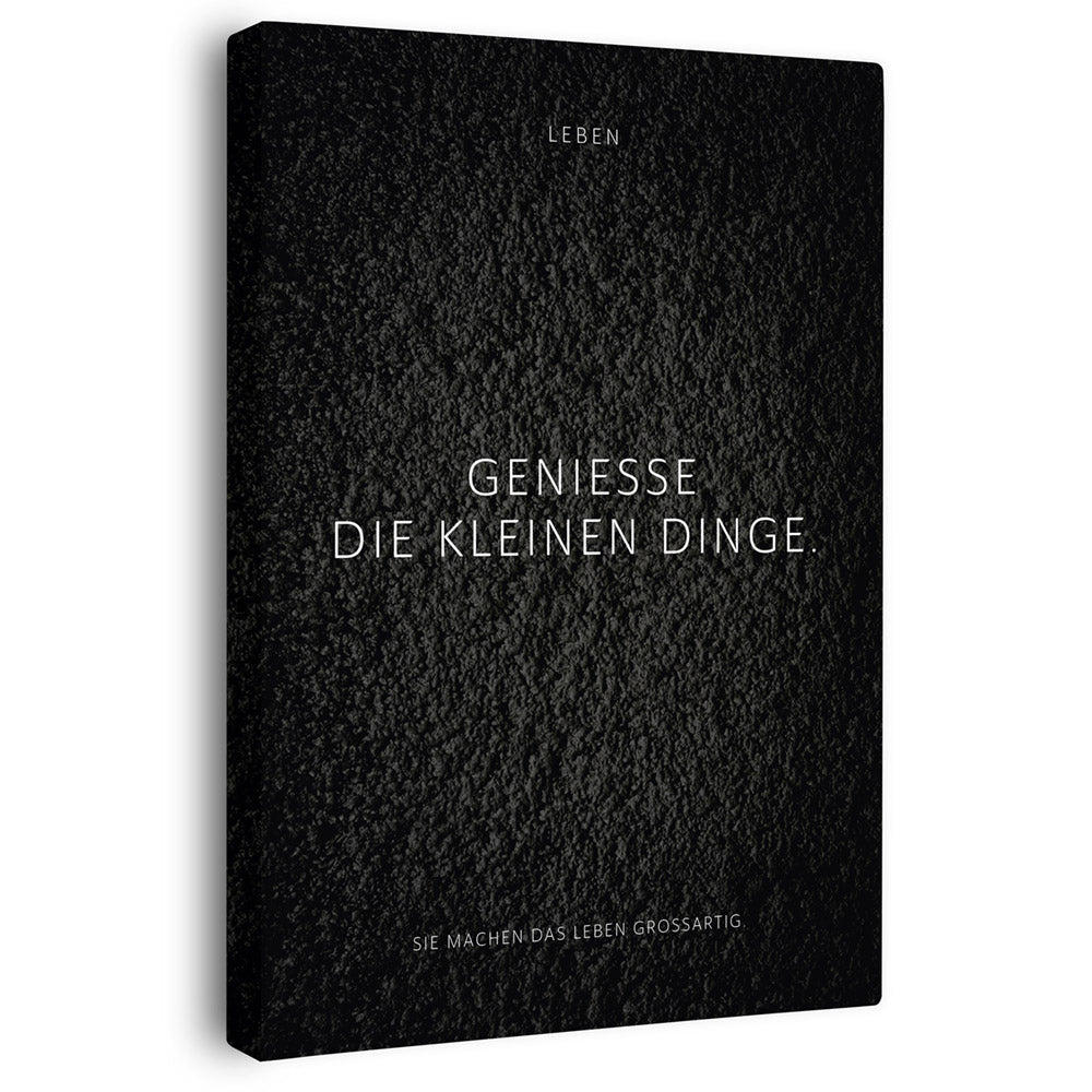 Wandbild Spruch