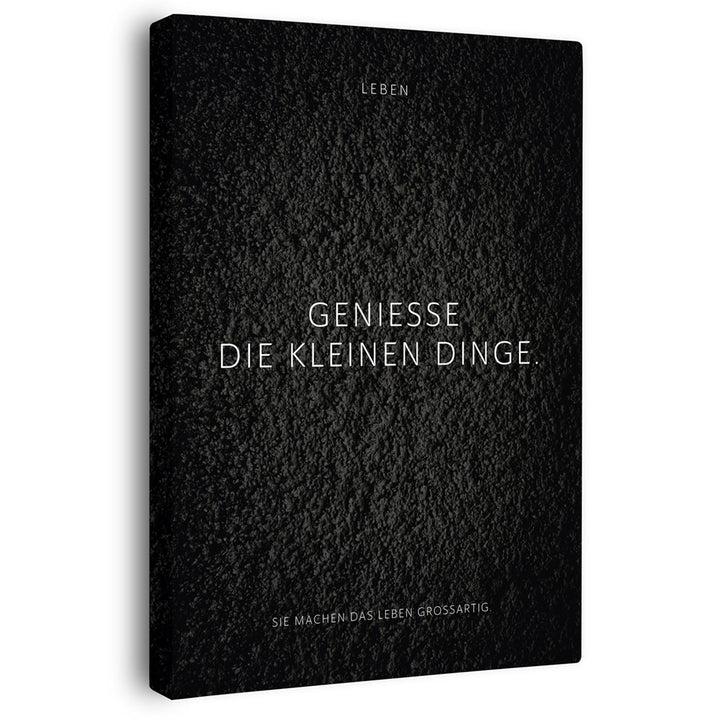 Wandbild Spruch
