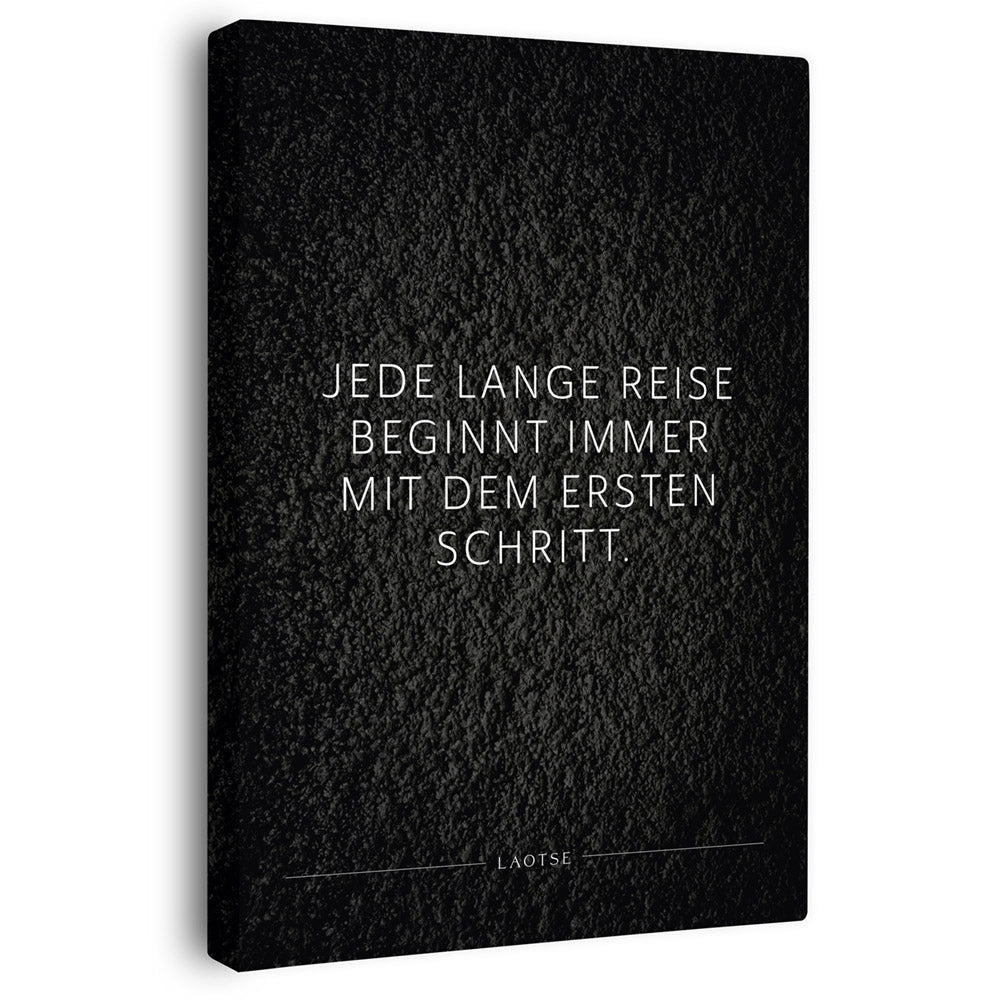 Wandbild Spruch