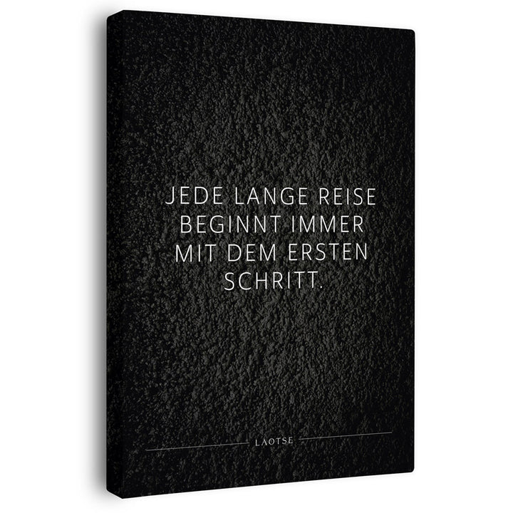 Wandbild Spruch