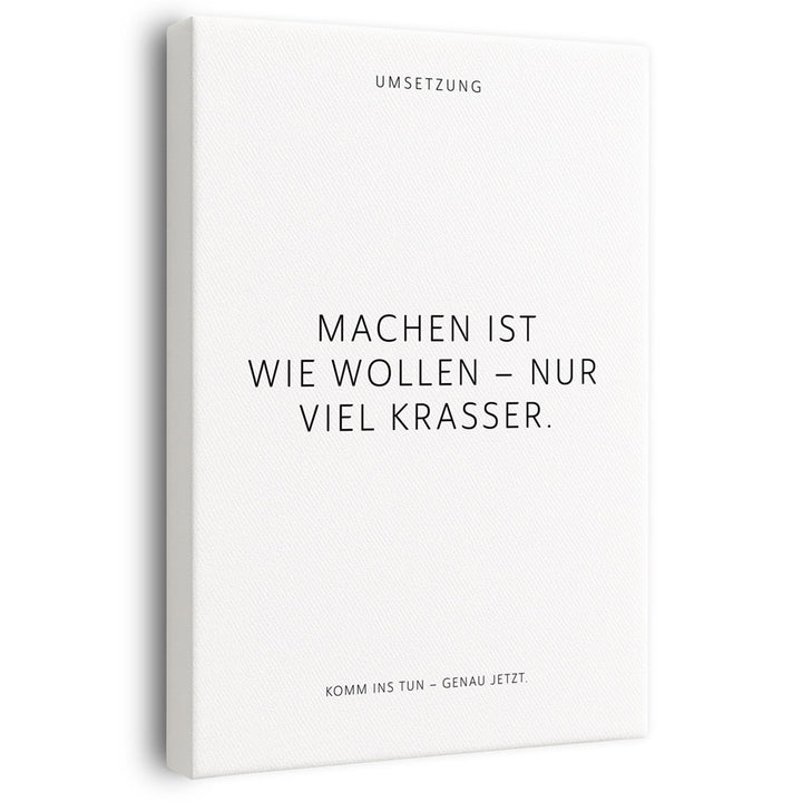 Wandbilder mit Sprüchen