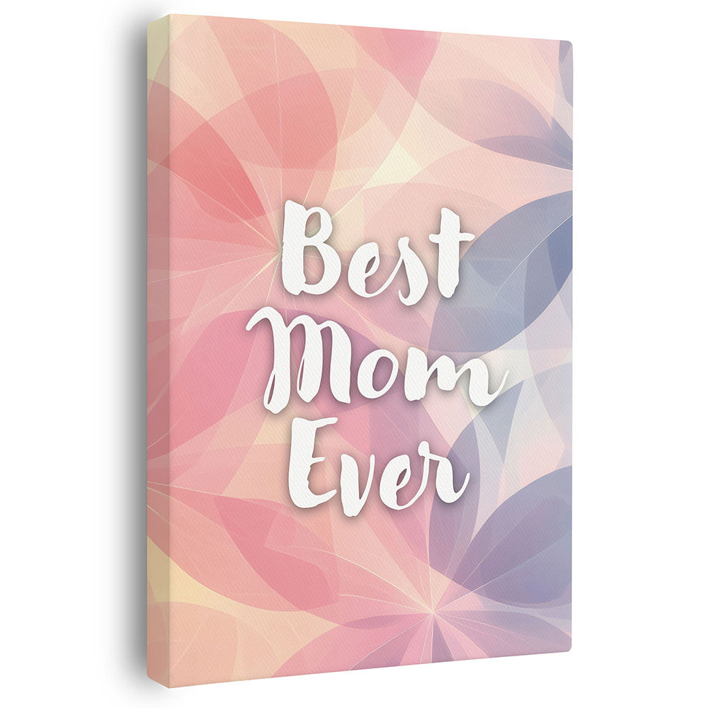 Leinwandbild Mama Geschenk 