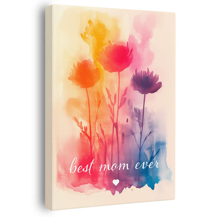 Leinwandbild Mama Geschenk 