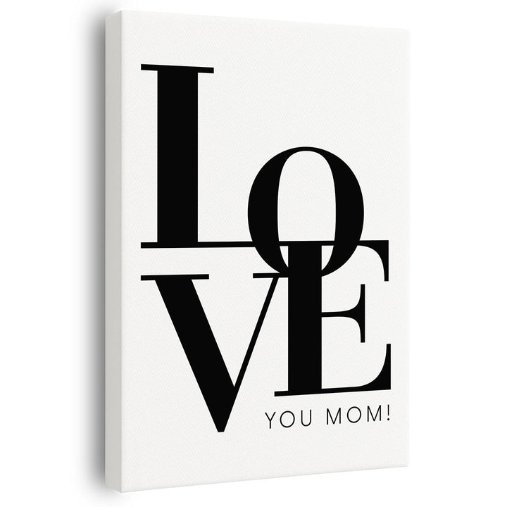 Leinwandbild Mama Geschenk 