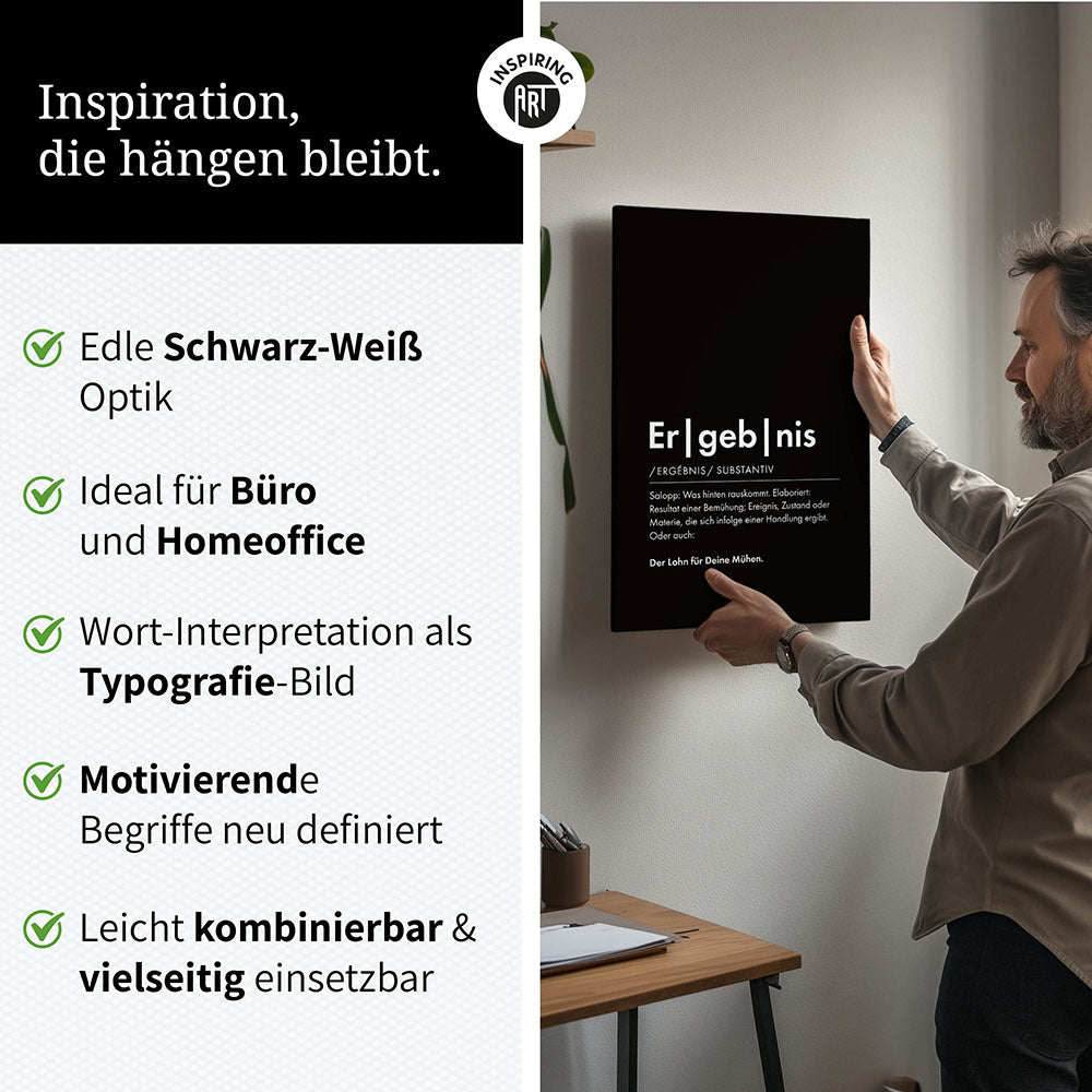 Leinwandbild Büro