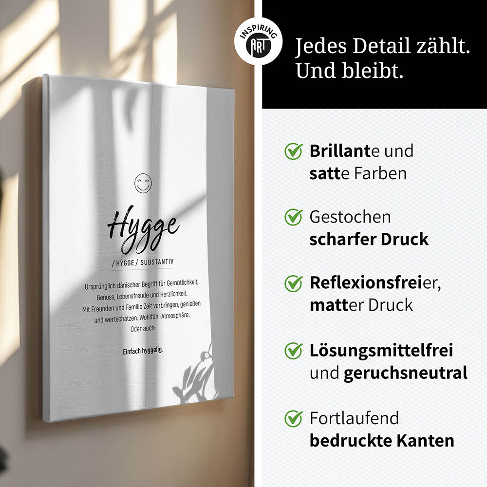 Schwarz Weiß Wandbild Wohnzimmer