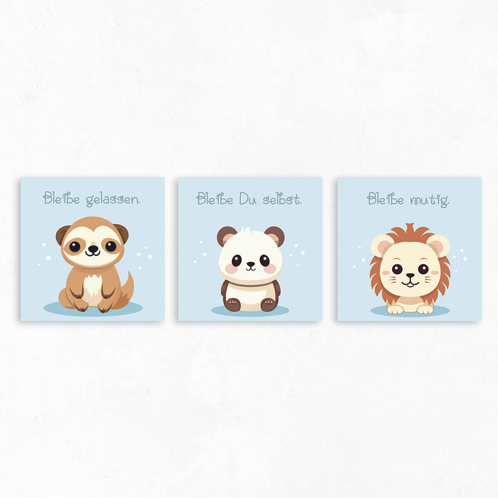 Geschenk für Baby Tierbilder Jungen