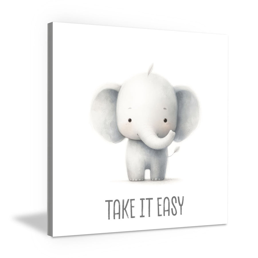 Wandbild Elefant Kinderzimmer