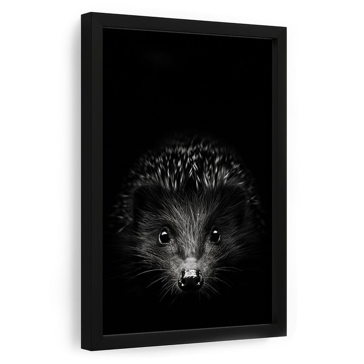Igel Poster mit Rahmen
