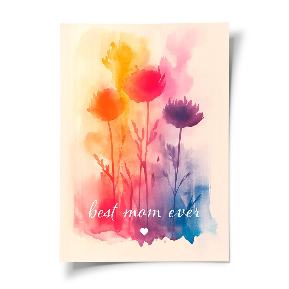 Poster Mama Geschenk 