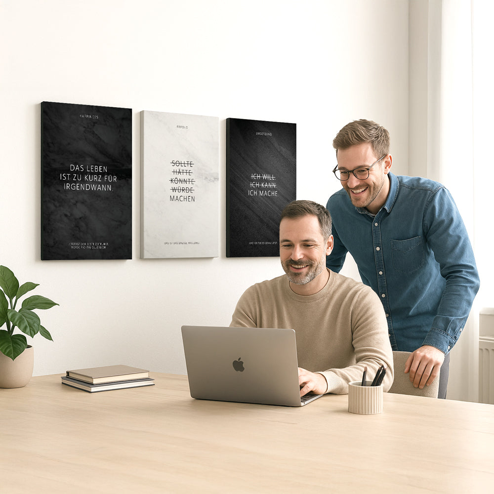 Wandbilder fürs Büro